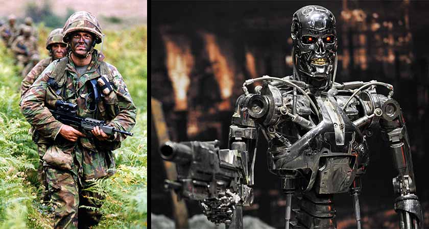 Terminator Style Robots: British Army uses it to find hidden enemies