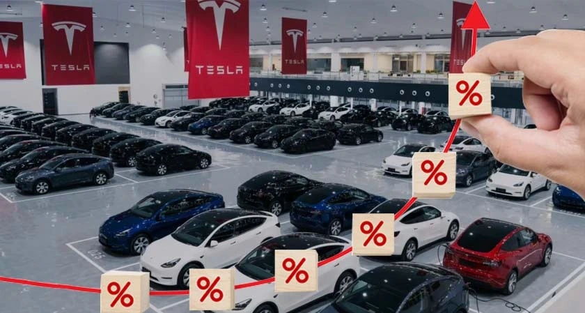 Tesla deliveries in 2022