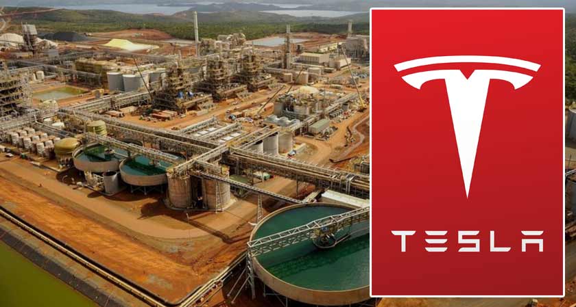 Tesla signs new deal with New Caledonia to secure its supply of the battery metal