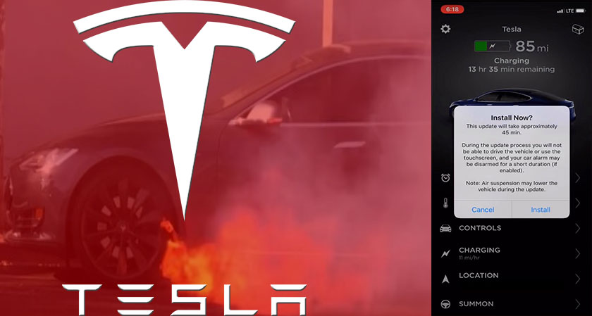 After the latest Car Fire incident, Tesla to upgrade battery software