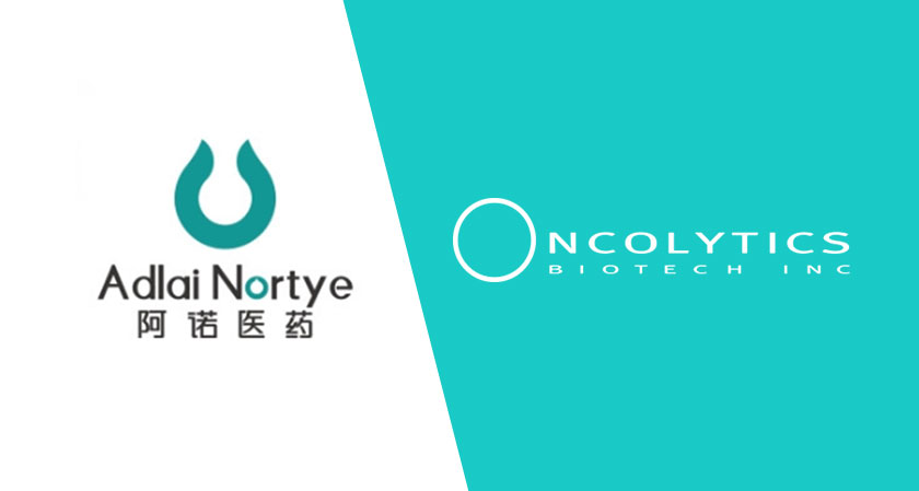 The Biotech firm Oncolytics enters into an agreement with Adlai Nortye