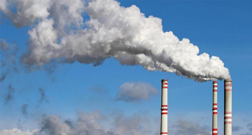 The burning of coal, oil and gas increases the CO2 emissions