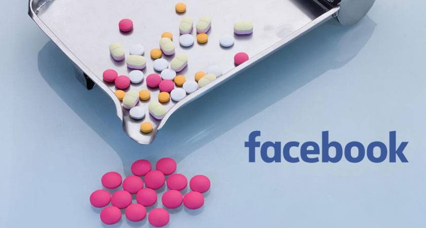The illegal ads for opioids filling the Facebook pages is a big concern