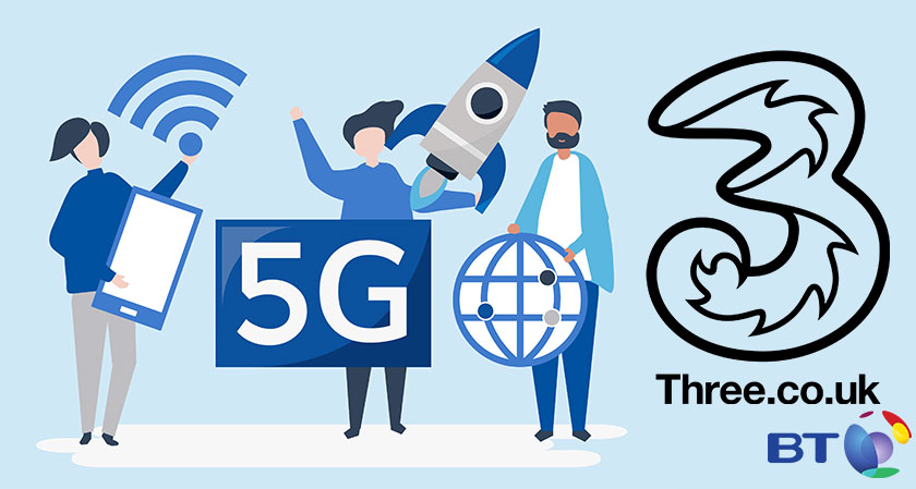 Three UK is set to launch 5G network in August, becoming the third 5G network provider in the country