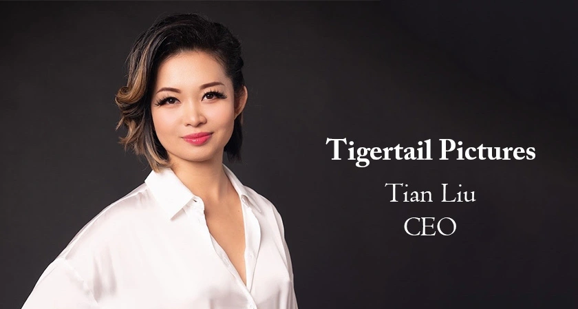 Tian Liu, Chief Executive Officer of Tigertail Pictures, a business-minded agency creative powerhouse