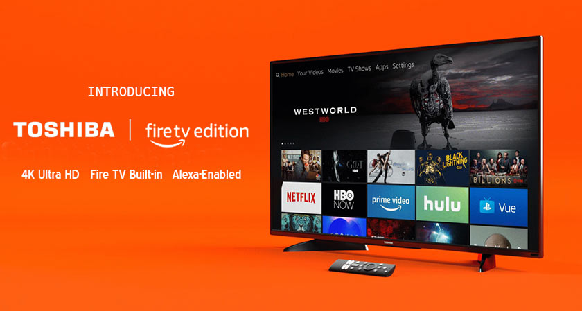 Amazon, Toshiba Collaborate on 4K TV Launch