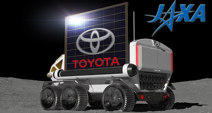 Toyota Collaborates with JAXA to Develop Moon Rover