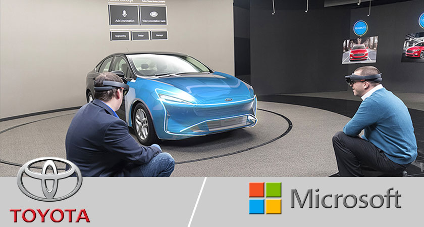 Toyota Adopts Microsoft’s Augmented-reality Headset HoloLens to Build Cars Faster