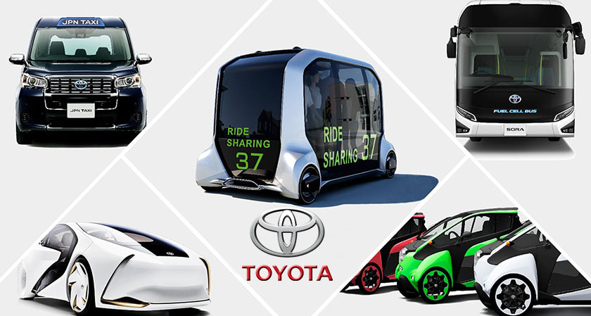 Toyota rolls out plans for unique vehicles to transport people during the Olympics