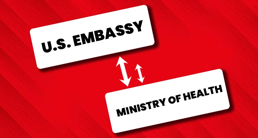 U.S. Embassy partnered with Ministry of Health