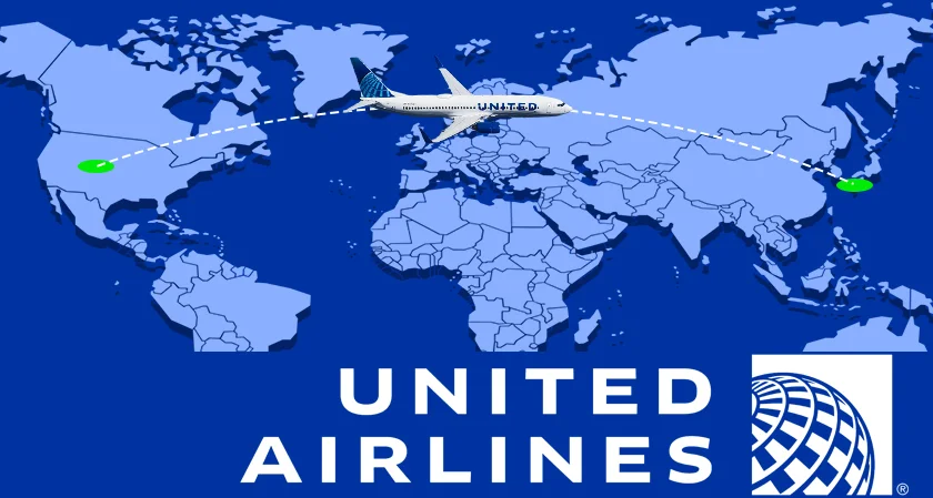 United Airways day by day flights