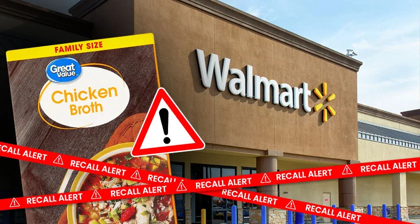 Urgent Recall Update: Walmart Recalls 12,000 Chicken Broth Cartons Due to Packaging Safety Concerns