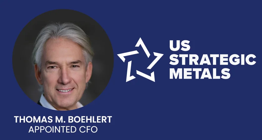 US Strategic Metals chief financial officer