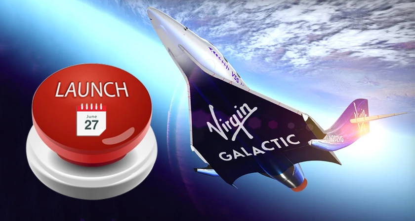 Virgin Galactic launch