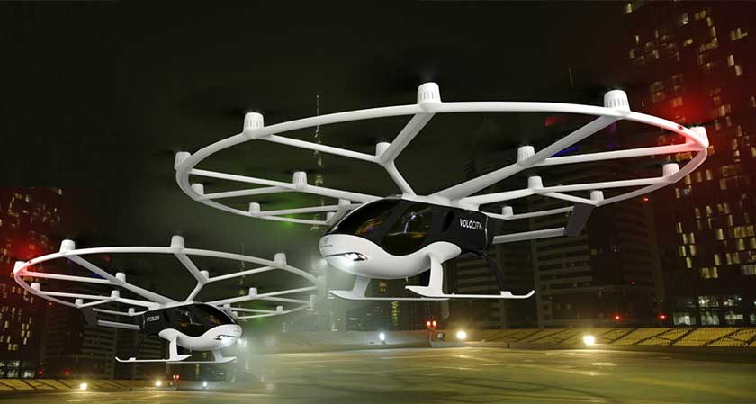 Volocopter unveils its first air taxi