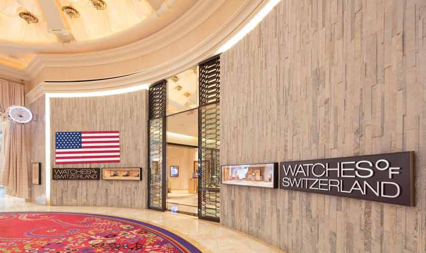 Watches of Switzerland group is expected to open eight new stores in the US