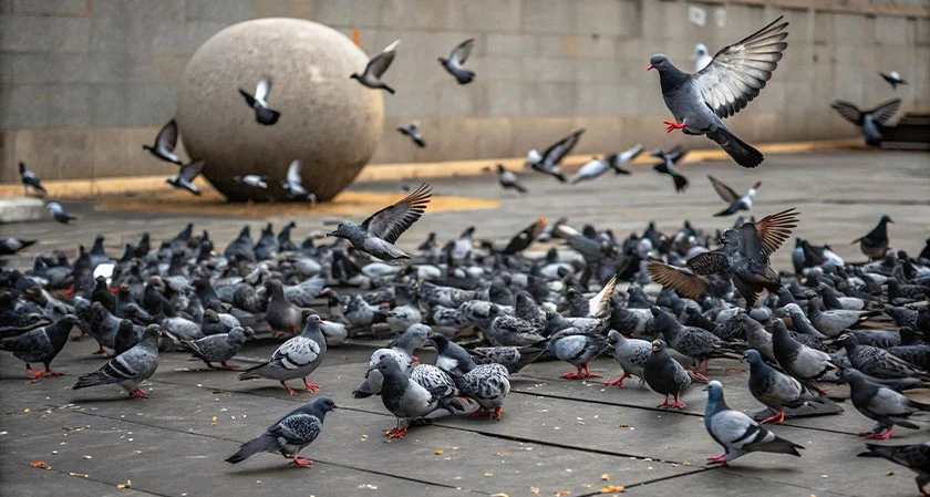 Why Is Pigeon Population Control a Critical Issue for Large Facilities | Effective Management Methods