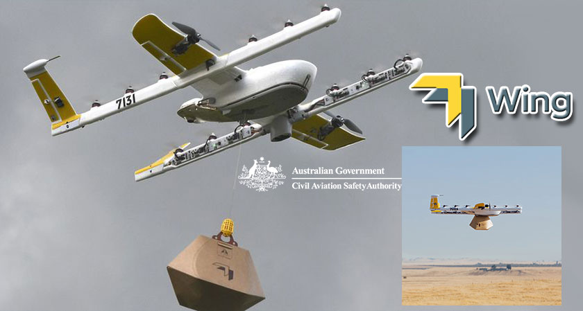 roman Gå op og ned Motivere In Australia: Wing Rolls Out new app for Drone Flyers