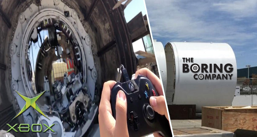 The Boring Company Shows an Amazing Way to Operate Its Machines with an Xbox Controller
