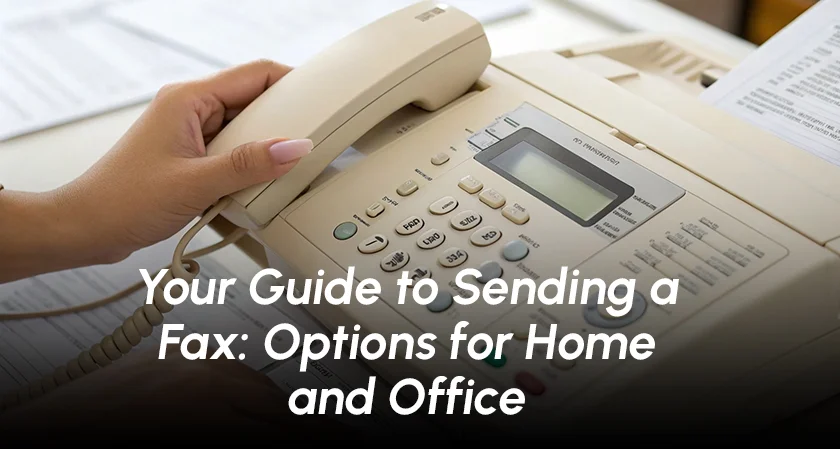 Your Guide to Sending a Fax: Options for Home and Office