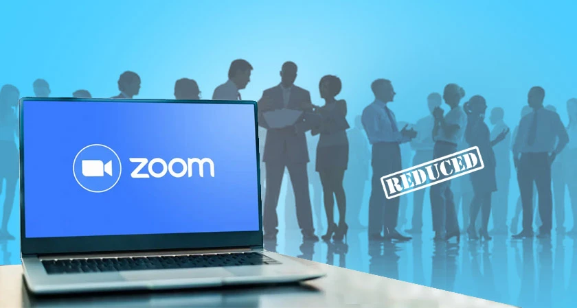 Zoom reduces employees