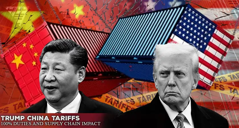 Trump Plans 100% China Tariffs over Rare Earths