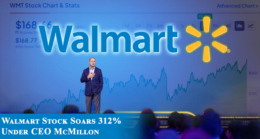 Walmart Stock Soars 312% Under CEO McMillon