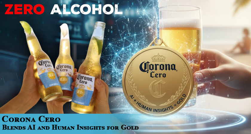 Corona Cero Blends AI and Human Insights for Gold