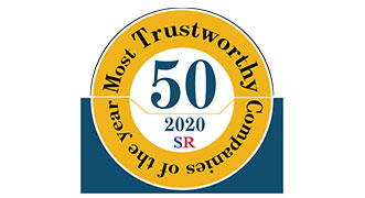 50 Most Trustworthy Companies of the Year 2020 Listing
