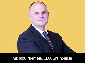 Riku Niemelä, GrainSense CEO: ‘When you know your grain quality, you can make the right decisions at the right time’
